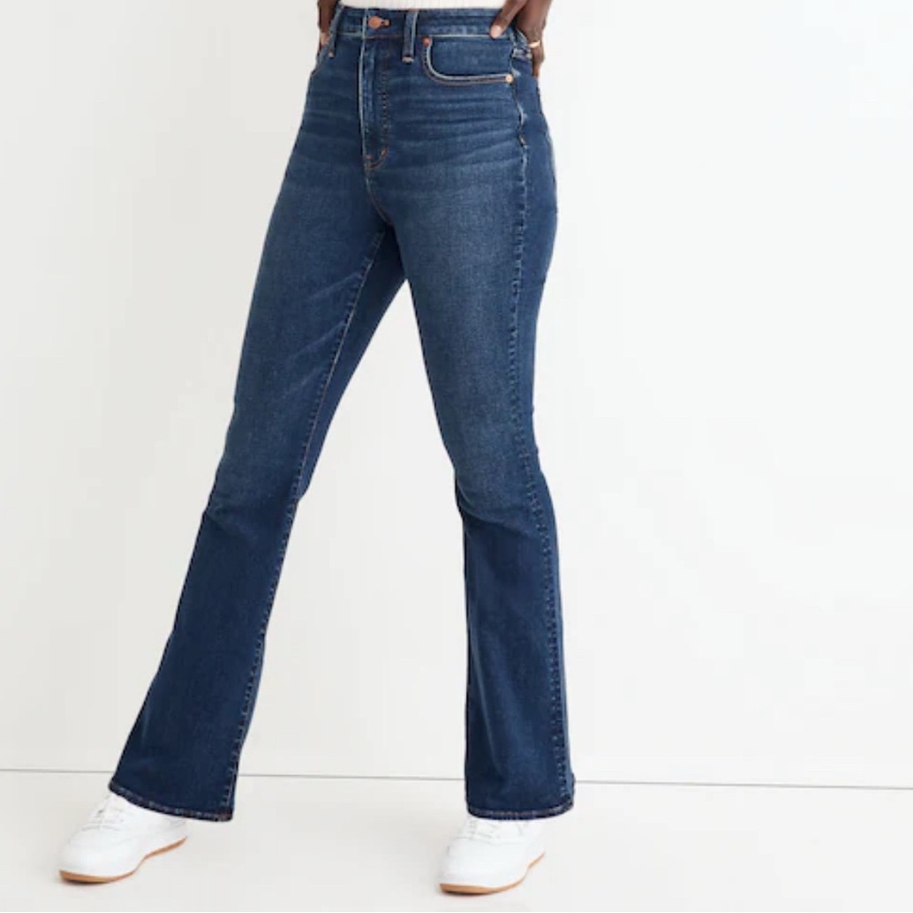 Madewell Curvy Skinny Flare Jeans in Colleton Wash size 30 - like new